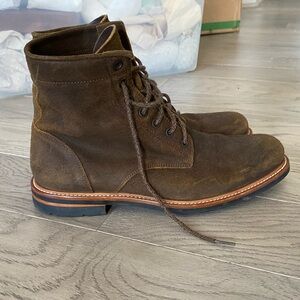 Nisolo Leather Suede Boots Mens 10.5